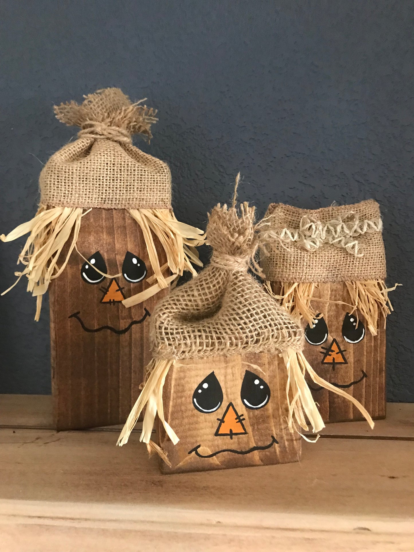 Set of 3 Scarecrows