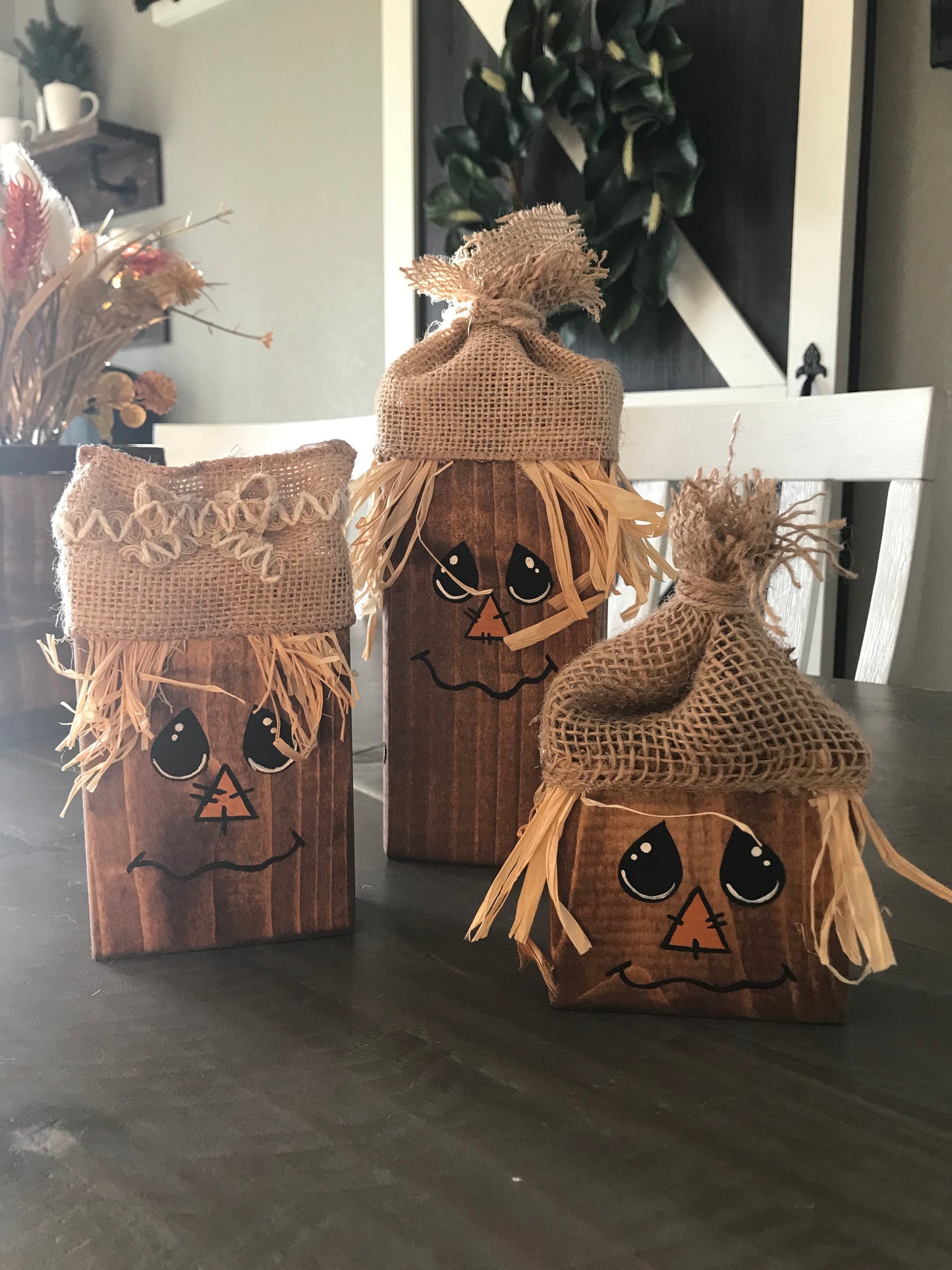 Set of 3 Scarecrows